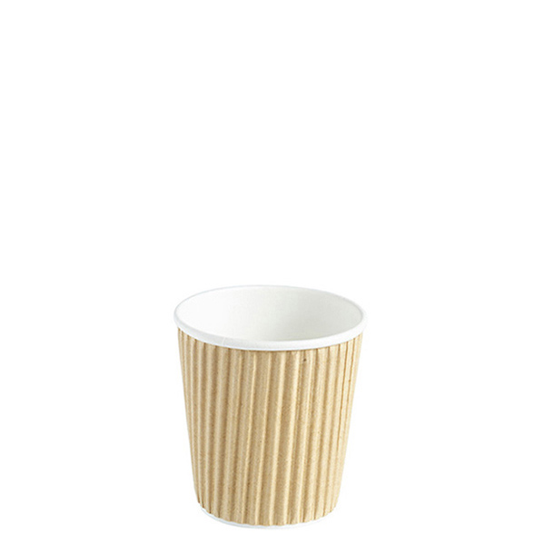 4oz Vertical Ripple Paper Cup 