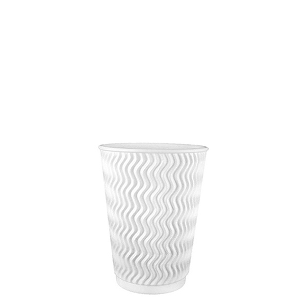 8oz 'S' Ripple Paper Cup