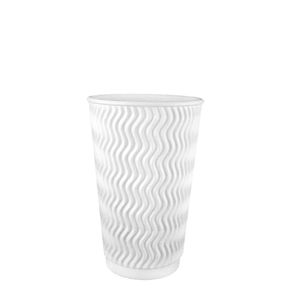 12oz 'S' Ripple Paper Cup