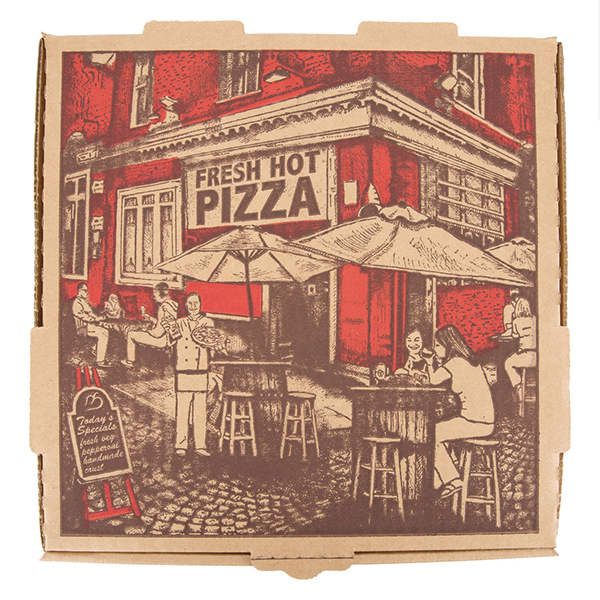 Customized Paper Pizza Boxes