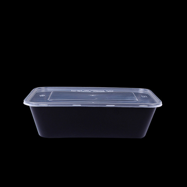 650ml PP塑料方盒-黑