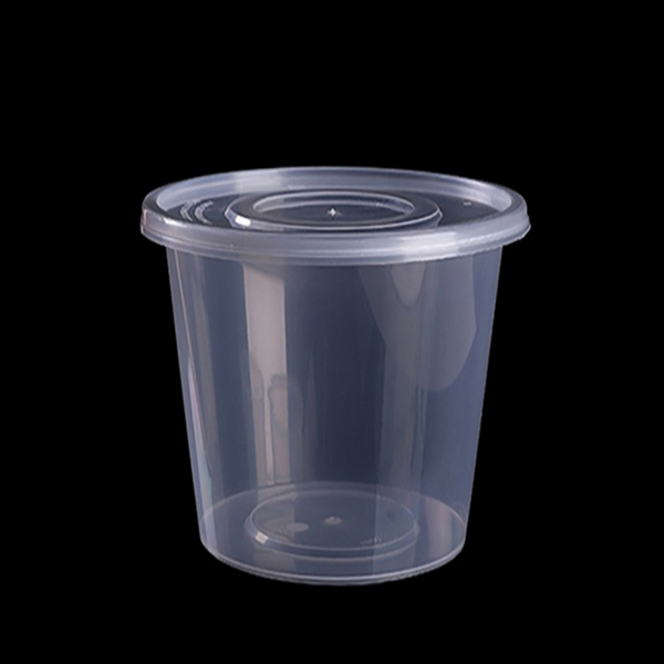 30oz PP Plastic Round Box
