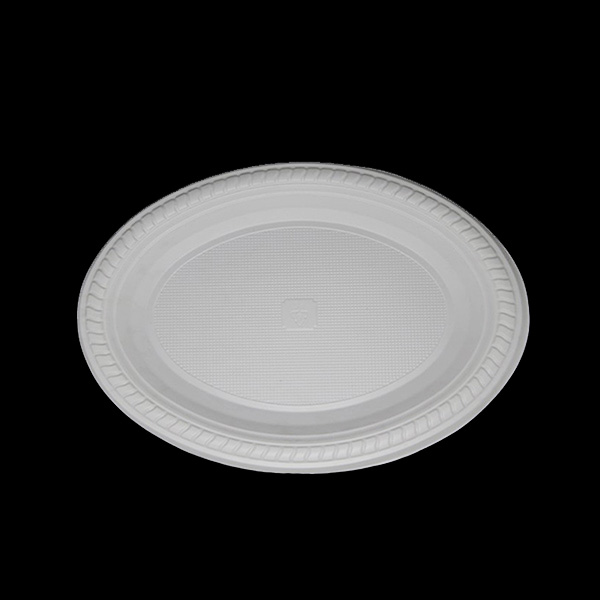 Customized 7x9'' Oval Plastic Plate